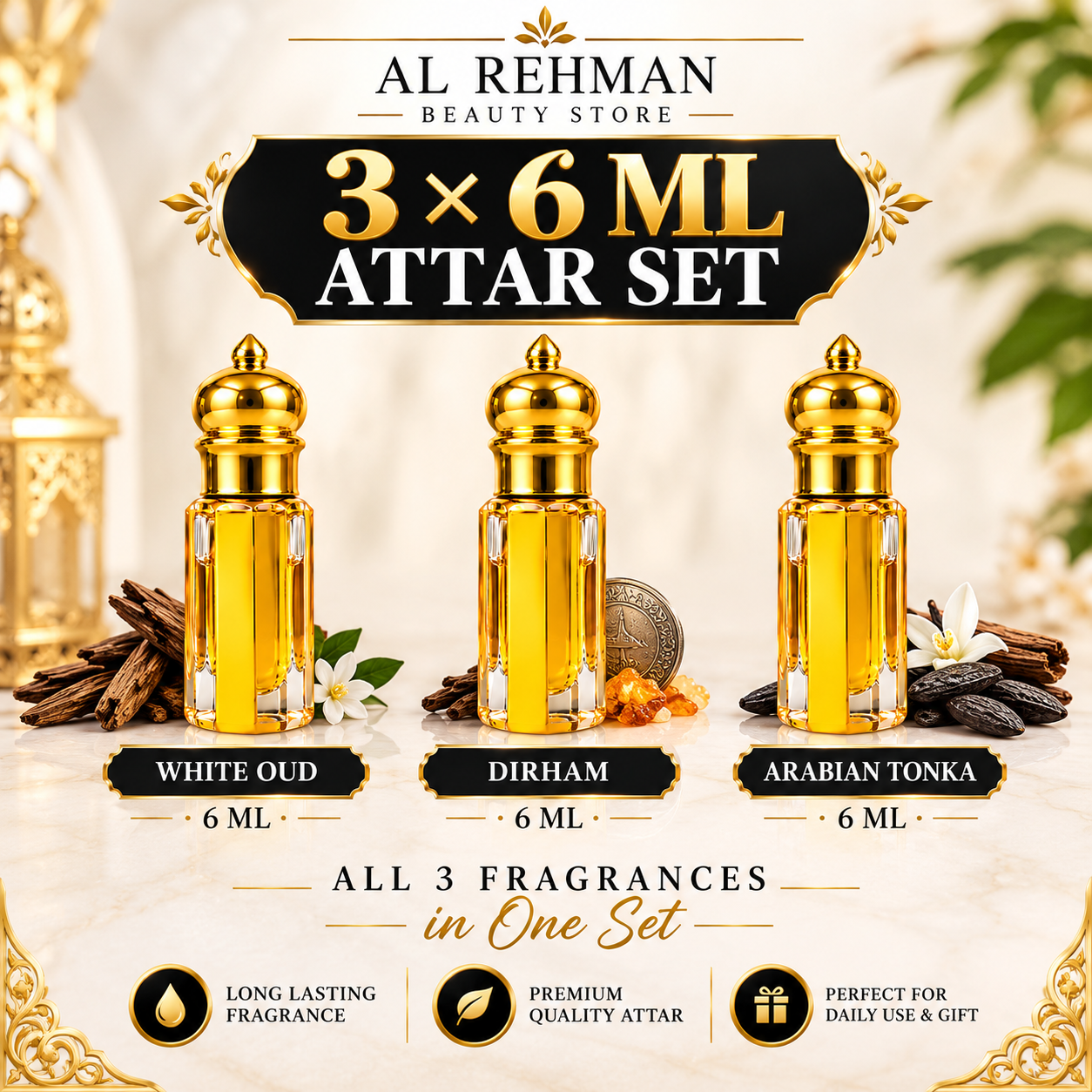 AL REHMAN FRAGRANCE – Premium Attar Collection (3 ML, 6 ML, 12 ML) — photo 4