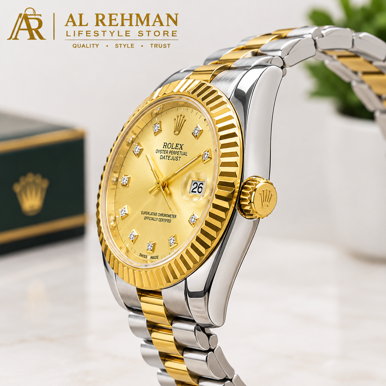 Luxury Couple Watches Set for Men & Women — photo 2